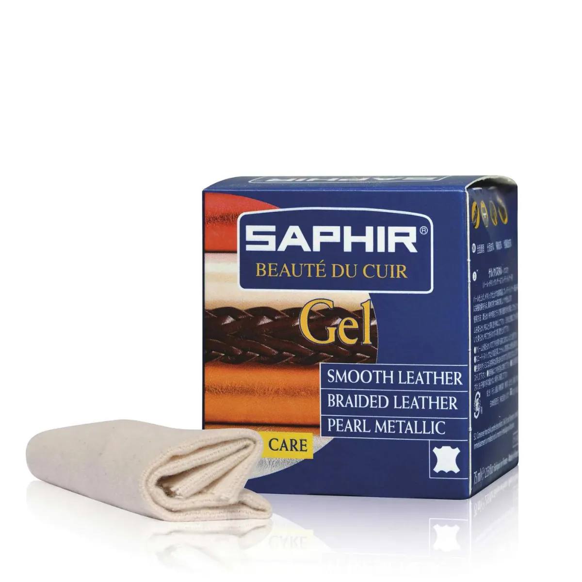 Saphir Gel Polish for Metallised Leather 50ml